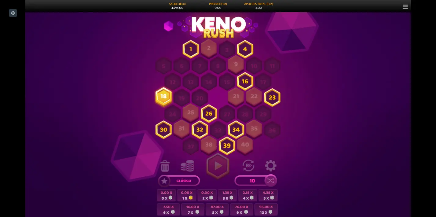 Casino Keno online