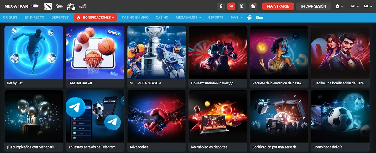 Bonos y promociones para jugadores de Megapari online casino Bonos y promociones para jugadores de Megapari casino